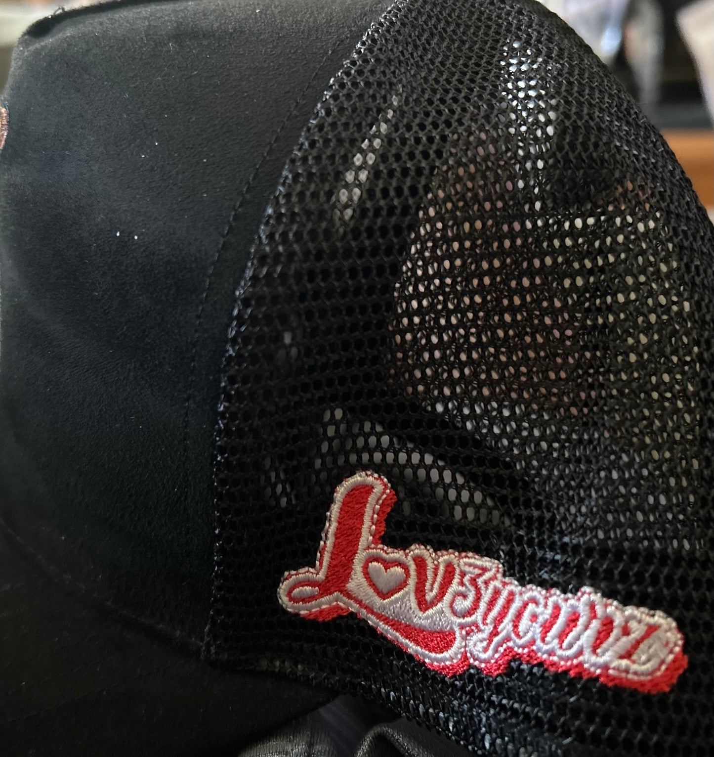 Lov3yourz Suede Trucker Hats